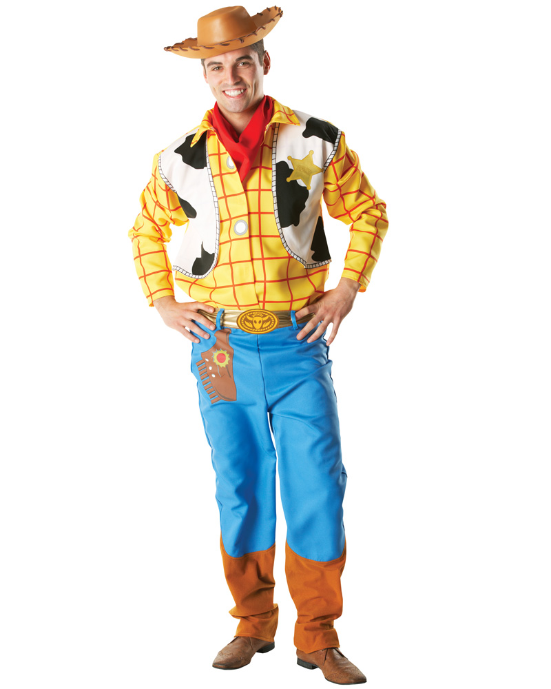 woody adult costume shirt